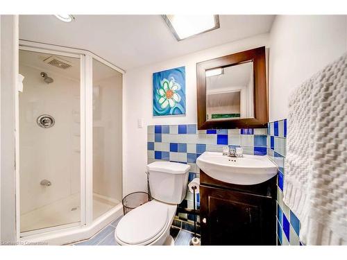 21 Sunset Avenue, Hamilton, ON - Indoor Photo Showing Kitchen With Double Sink