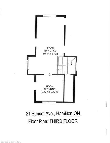 21 Sunset Avenue, Hamilton, ON - Indoor Photo Showing Other Room