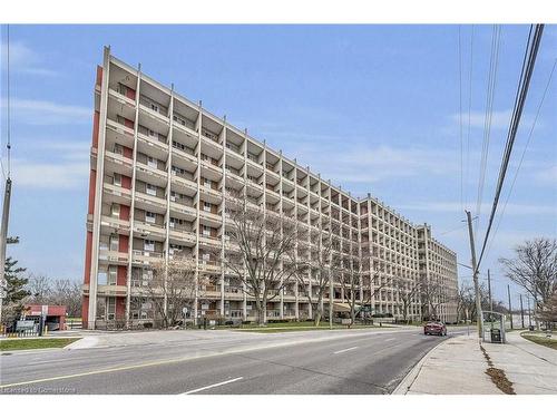 215-350 Quigley Road, Hamilton, ON - Outdoor With Balcony With Facade