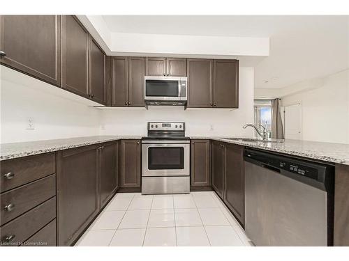 204-2375 Bronte Road, Oakville, ON - Indoor Photo Showing Kitchen With Stainless Steel Kitchen