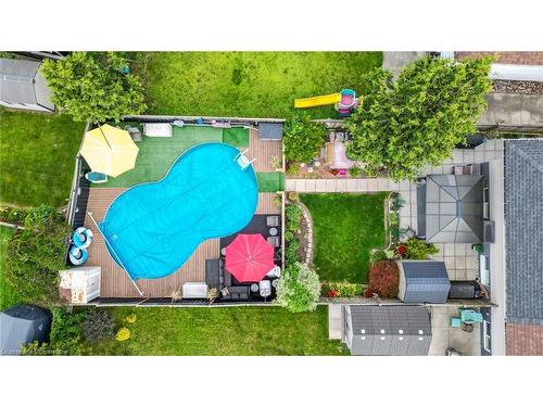 53 Anna Capri Drive, Hamilton, ON - Outdoor With In Ground Pool