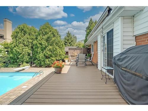 3159 South Drive, Burlington, ON - Outdoor With In Ground Pool