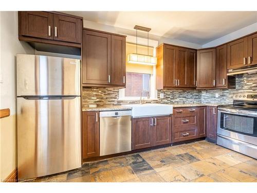 26 Ontario Avenue, Hamilton, ON - Indoor Photo Showing Kitchen With Stainless Steel Kitchen