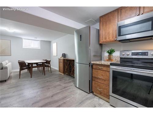 Lower-49 Cheryl Avenue, Hamilton, ON - Indoor Photo Showing Kitchen