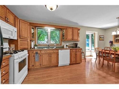 1 Eden Place, Simcoe, ON - Indoor Photo Showing Kitchen With Double Sink