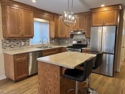 9-152 Cross Street E, Dunnville, ON - Indoor Photo Showing Kitchen With Stainless Steel Kitchen With Double Sink