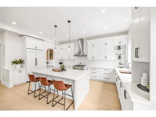 63 Brian Boulevard, Waterdown, ON - Indoor Photo Showing Kitchen With Upgraded Kitchen