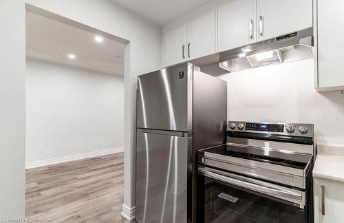 A-598 Upper James Street, Hamilton, ON - Indoor Photo Showing Kitchen With Stainless Steel Kitchen