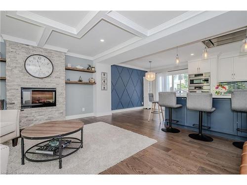 329 Silvana Crescent, Burlington, ON - Indoor Photo Showing Other Room With Fireplace