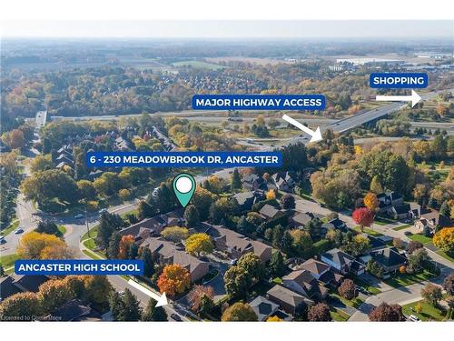 6-230 Meadowbrook Drive, Ancaster, ON -  With View