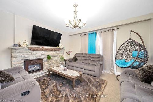 272 Westcourt Place, Waterloo, ON - Indoor Photo Showing Living Room With Fireplace