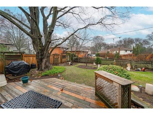 481 Townsend Avenue, Burlington, ON - Outdoor With Deck Patio Veranda With Backyard