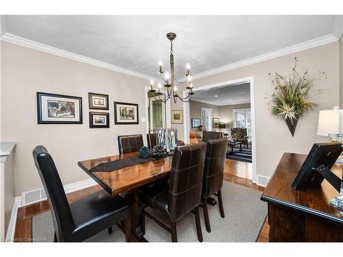 481 Townsend Avenue, Burlington, ON - Indoor Photo Showing Living Room With Fireplace