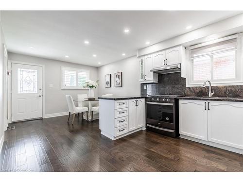 1223 Dunsmure Road, Hamilton, ON - Indoor Photo Showing Kitchen With Upgraded Kitchen