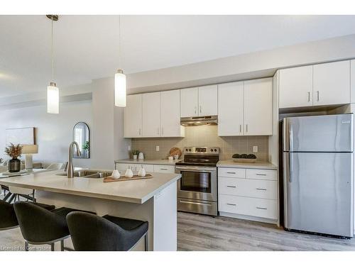 3-1890 Rymal Road E, Hamilton, ON - Indoor Photo Showing Kitchen With Double Sink