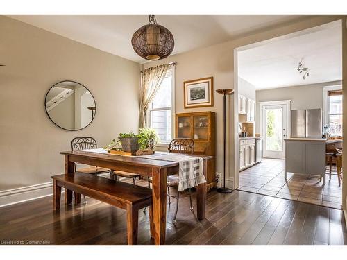 48 Macaulay Street W, Hamilton, ON - Indoor Photo Showing Dining Room