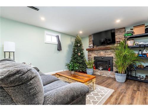 12895 King Road, Niagara Falls, ON - Indoor With Fireplace