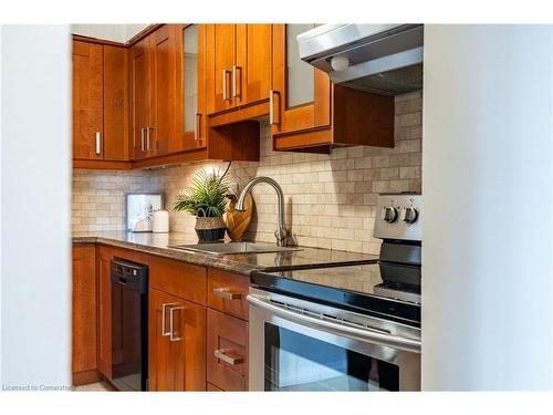 201-975 Warwick Court, Burlington, ON - Indoor Photo Showing Kitchen