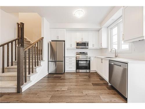 8-120 Court Drive, Paris, ON - Indoor Photo Showing Kitchen With Stainless Steel Kitchen