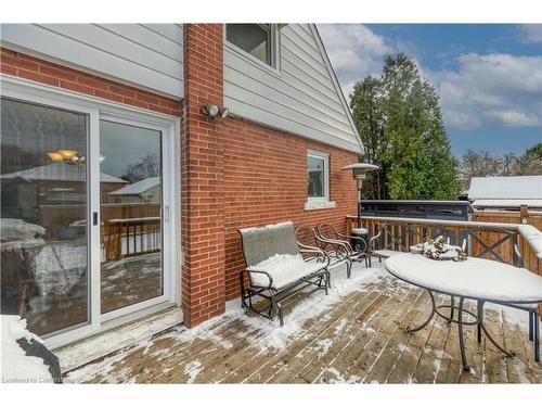 124 East 43Rd Street, Hamilton, ON - Outdoor With Deck Patio Veranda With Exterior