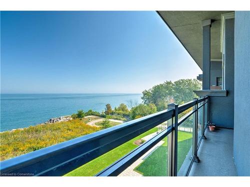 404-35 Southshore Crescent, Stoney Creek, ON - Outdoor With Body Of Water With Balcony With View