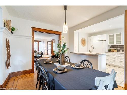 56 Newton Avenue, Hamilton, ON - Indoor Photo Showing Dining Room