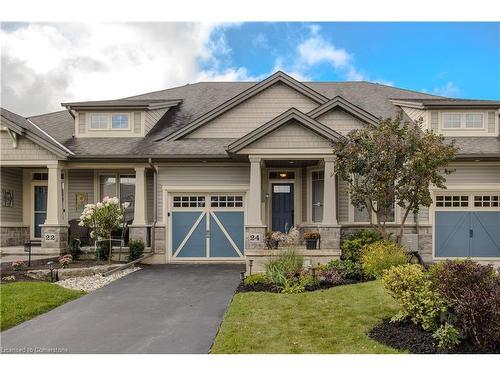 24 Manorwood Drive, Smithville, ON - Outdoor With Deck Patio Veranda With Facade