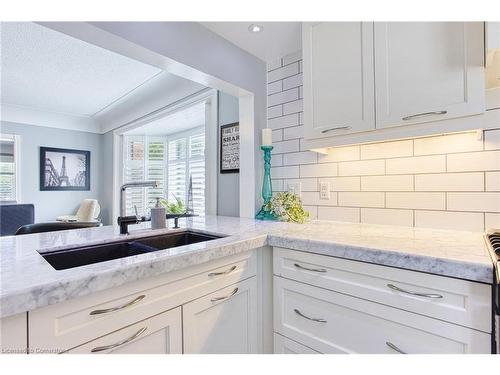 580 Fifty Road, Stoney Creek, ON - Indoor Photo Showing Kitchen With Double Sink