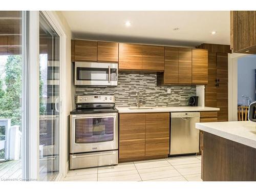 109 Royal Avenue, Hamilton, ON - Indoor Photo Showing Kitchen With Stainless Steel Kitchen With Upgraded Kitchen