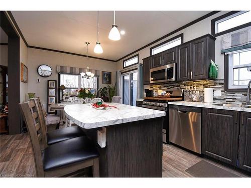 316-673 Brant-Waterloo Road, Ayr, ON - Indoor Photo Showing Kitchen With Upgraded Kitchen