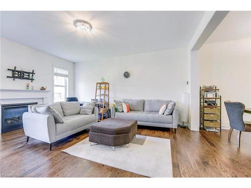 3483 Eternity Way, Oakville, ON - Indoor Photo Showing Living Room With Fireplace