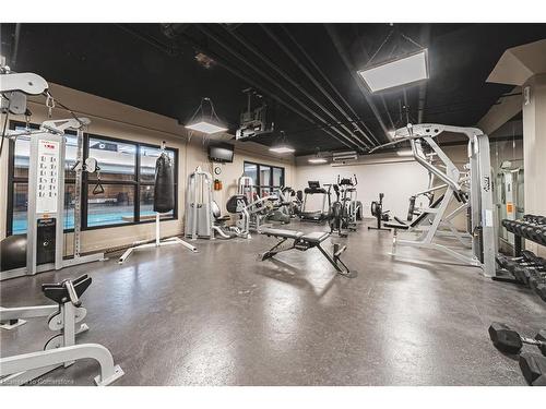 1908-150 Charlton Avenue E, Hamilton, ON - Indoor Photo Showing Gym Room