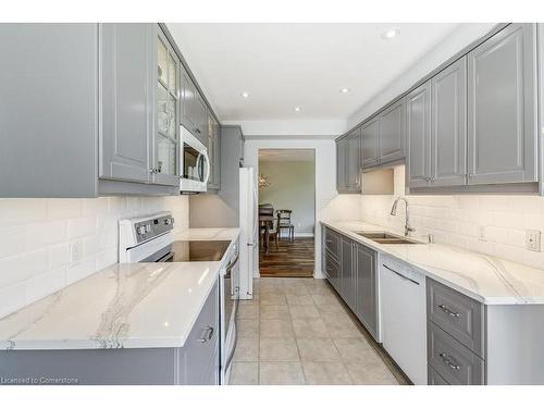 501-77 Governors Road, Dundas, ON - Indoor Photo Showing Kitchen With Double Sink With Upgraded Kitchen