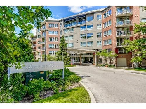 501-77 Governors Road, Dundas, ON - Outdoor With Balcony With Facade