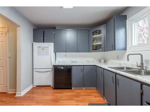 72 Harrison Avenue, Hamilton, ON - Indoor Photo Showing Kitchen With Double Sink