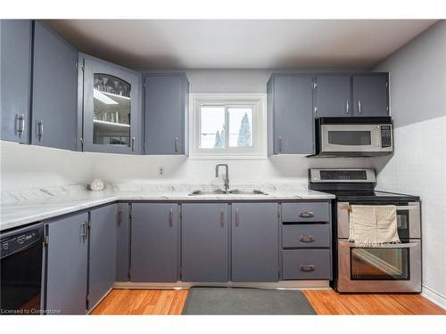 72 Harrison Avenue, Hamilton, ON - Indoor Photo Showing Kitchen With Double Sink