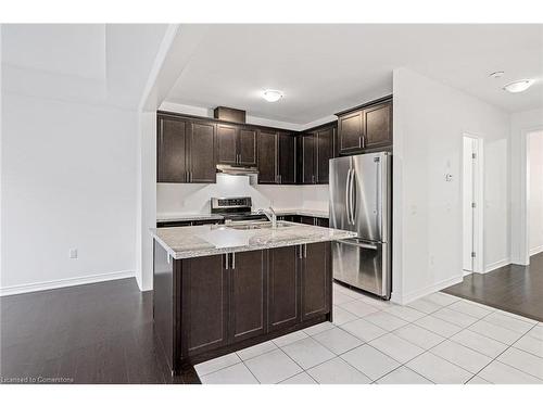 12 Heming Trail Trail, Ancaster, ON - Indoor Photo Showing Kitchen With Stainless Steel Kitchen With Double Sink