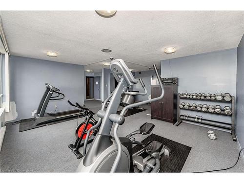 1501-75 Queen Street N, Hamilton, ON - Indoor Photo Showing Gym Room