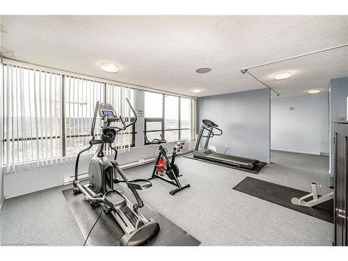 1501-75 Queen Street N, Hamilton, ON - Indoor Photo Showing Gym Room