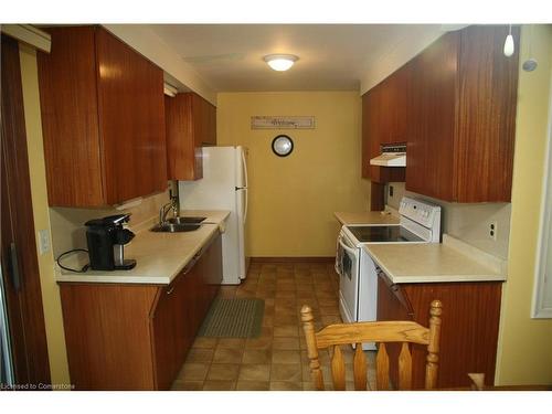 32 Talbot Road, Canfield, ON - Indoor Photo Showing Kitchen With Double Sink