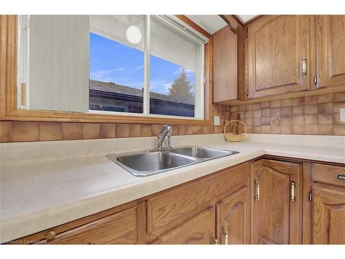 51 Morgan Road, Hamilton, ON - Indoor Photo Showing Kitchen With Double Sink