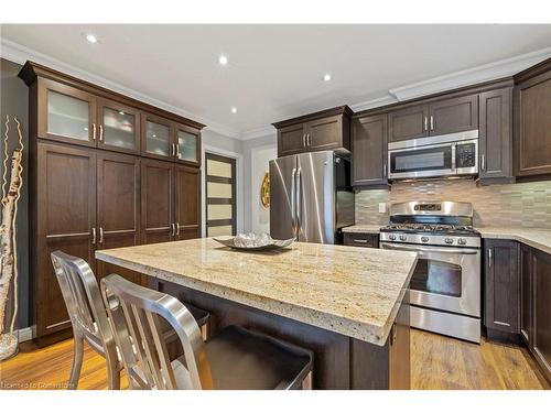 221 West 19Th Street, Hamilton, ON - Indoor Photo Showing Kitchen With Stainless Steel Kitchen