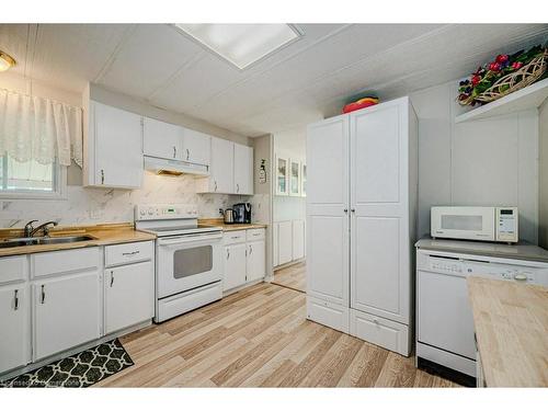 148 Maple Crescent, Flamborough, ON - Indoor Photo Showing Kitchen With Double Sink