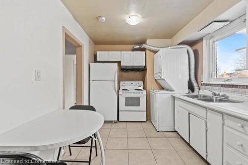 50 West 4Th Street, Hamilton, ON - Indoor Photo Showing Kitchen With Double Sink