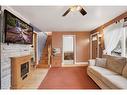 296 Julian Avenue, Hamilton, ON  - Indoor Photo Showing Living Room With Fireplace 