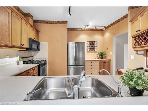 54 Greentrail Drive, Mount Hope, ON - Indoor Photo Showing Kitchen With Double Sink