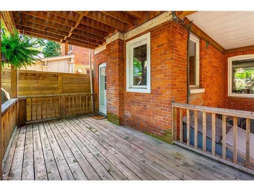 24 Bruce Street, Hamilton, ON - Outdoor With Deck Patio Veranda With Exterior