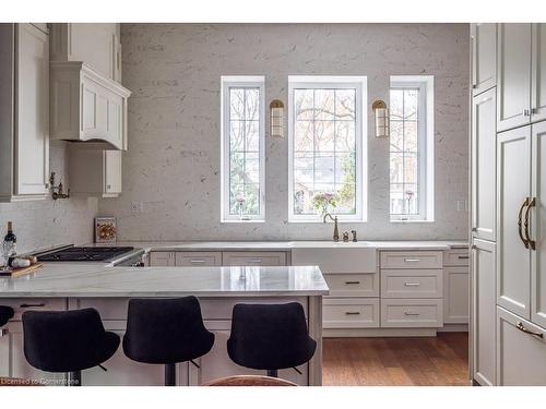 347 Queen Street S, Hamilton, ON - Indoor Photo Showing Kitchen With Upgraded Kitchen