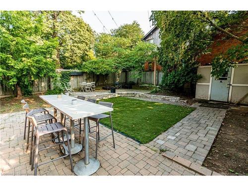 347 Queen Street S, Hamilton, ON - Outdoor With Deck Patio Veranda With Backyard