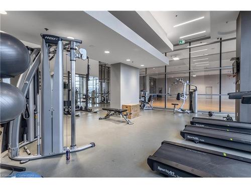 1608-2081 Fairview Street, Burlington, ON - Indoor Photo Showing Gym Room